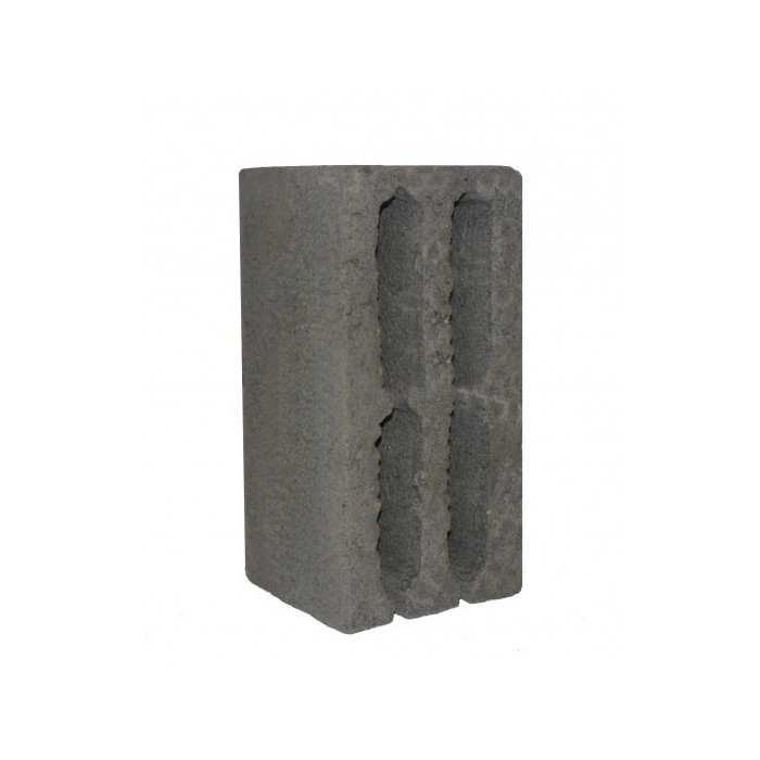 Блок керамзитобетонный пустотелый СПЦ четырехщелевой D1450 390х190х188